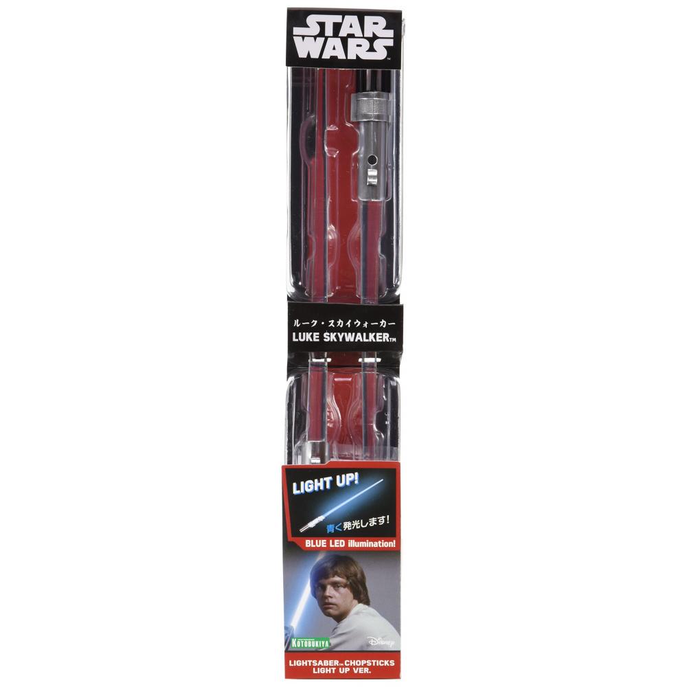 Star Wars Luke Skywalker Lichtschwert-Essstäbchen Von Kotobukiya – Blaue Klinge, Ca. 23 Cm