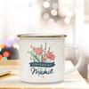 Thank You Grandma for All These Magical Moments Print Enamel Mug Outdoor Cup Drink Coffee Cups Holiday Birthday Gift for Grandma