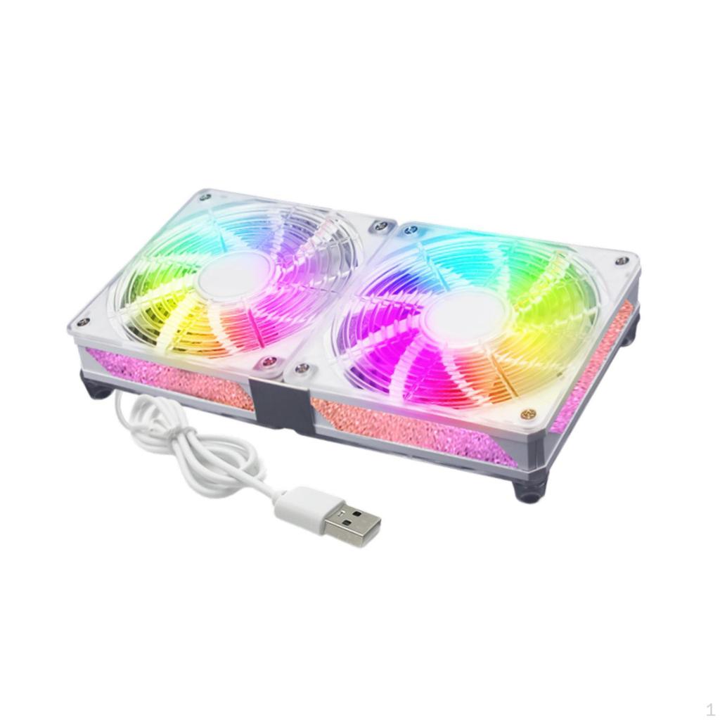 5V USB Fan for Computer Radiator Installation 12cm Cooling Solution CPU Chassis