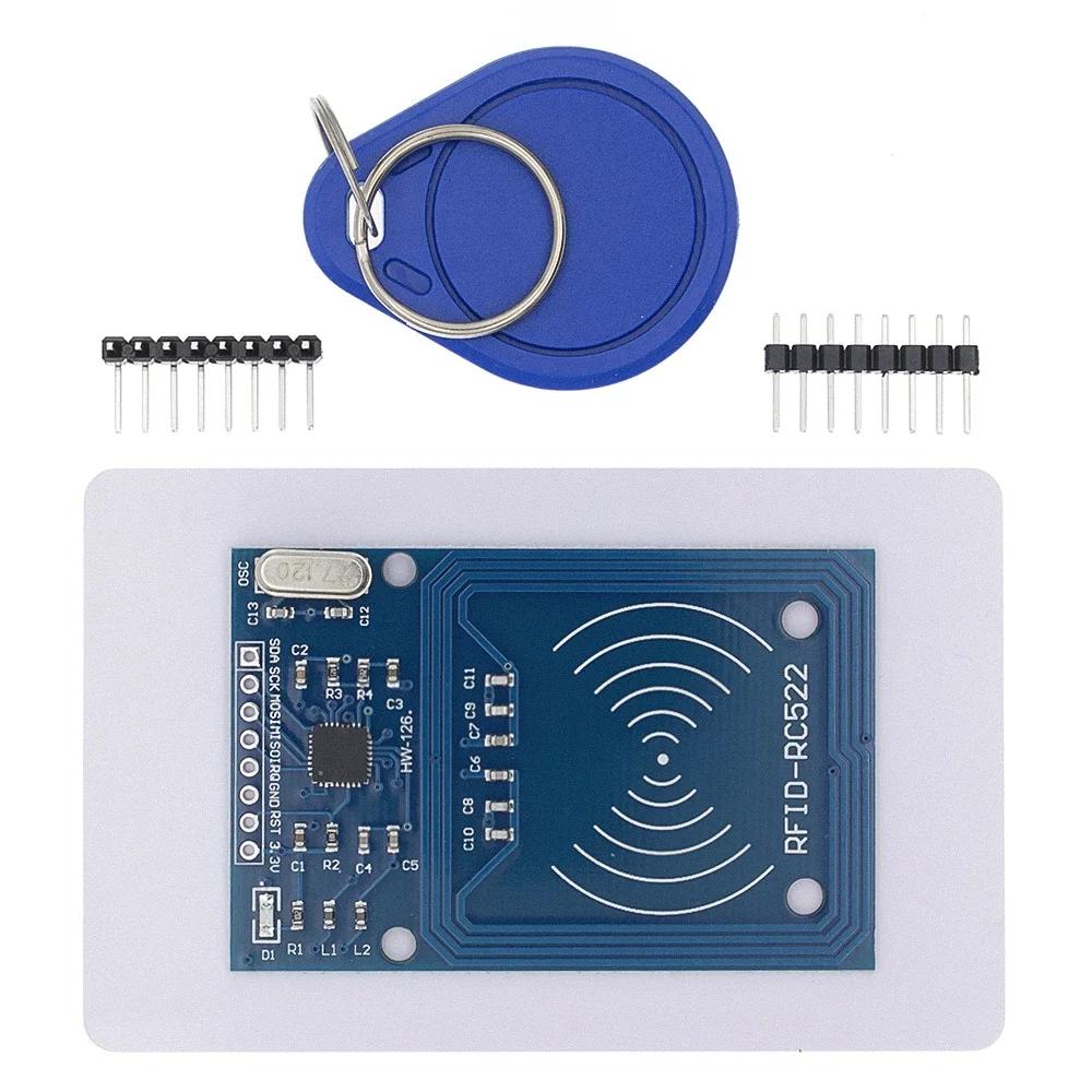 1pcs RFID Module RC522 Kits 13.56 Mhz 6cm With Tags SPI Write & Read for Arduino