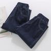 Kids Lightweight Casual Loose Fit Denim Pants Elastic Waistband Boys Girls Long Trousers Suitable for Outdoor and Daily Wear