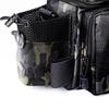 Waterproofs Fishing Gear Bag Outdoor Shoulder Crossbody Bag Fishing Tackle Backpacks Multipockets Lures Gear Shoulder Bag