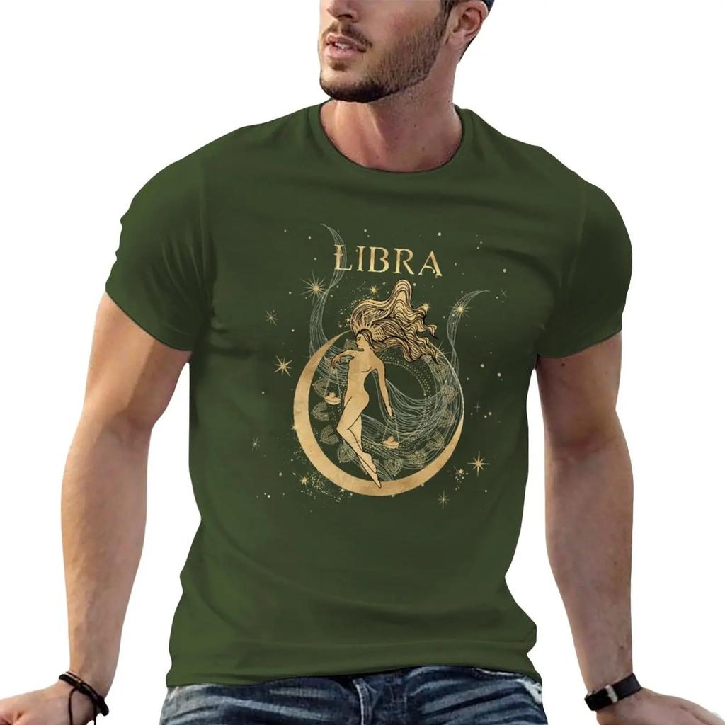 Libra zodiac woman T-Shirt summer clothes animal prinfor boys cotton t shirts