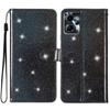 For Motorola Moto G13 4G/G23 4G Glittery Flip Wallet Stand Leather Case Anti-drop Phone Cover