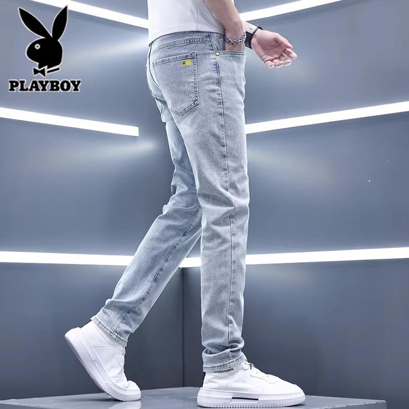 Playboy Men s Slim-Fit Straight Jeans 33