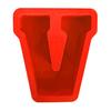Epoxy Mold Reusable Anti-deformed Easy Demoulding Non-stick Flexible DIY Irregular Form Capital Letter Candle Stencil for Party