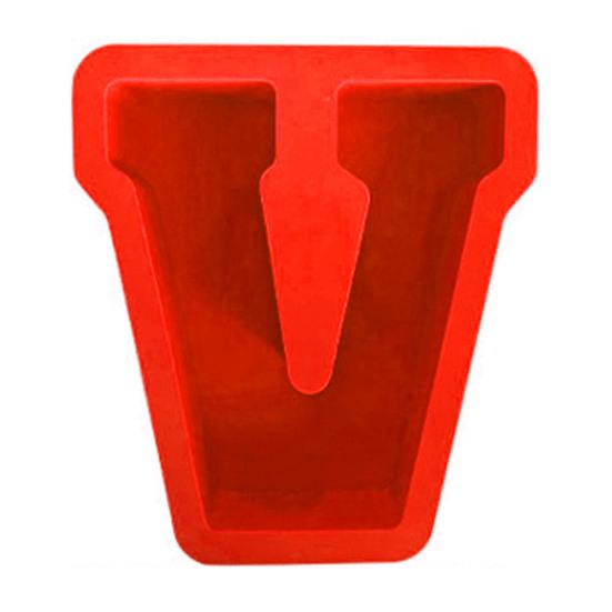 Epoxy Mold Reusable Anti-deformed Easy Demoulding Non-stick Flexible DIY Irregular Form Capital Letter Candle Stencil for Party