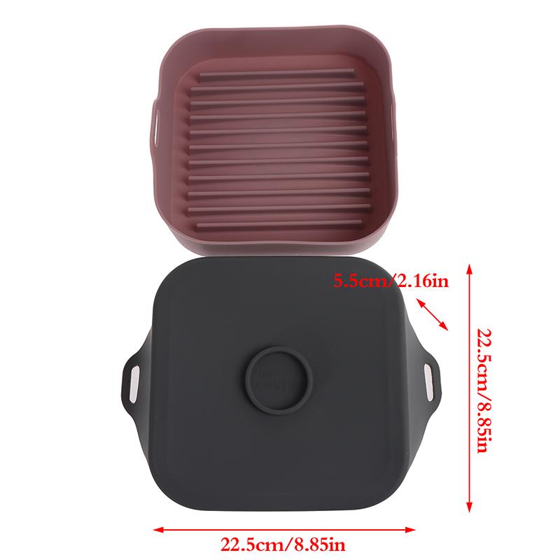 Airfryer Silicone Pot Multifunctional Air Fryers Oven Accessories Bread Fried Ch