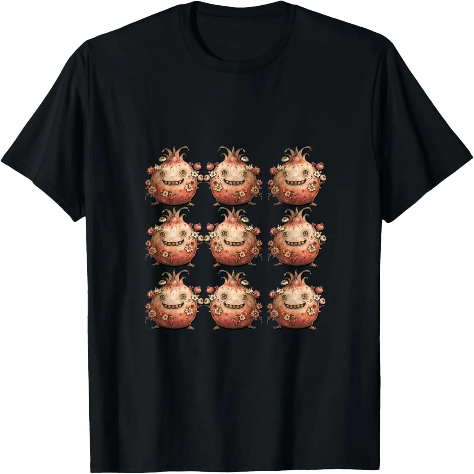 Pineapple Lover Tropical Fruit Powered By Pineapples T-Shirt S