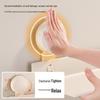 Creamy White Aluminum Bathroom Mirror & Vanity Storage Rack