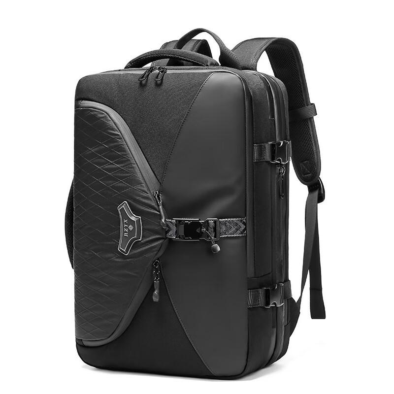 

Li Shen Men s Expandable Business Travel Backpack
