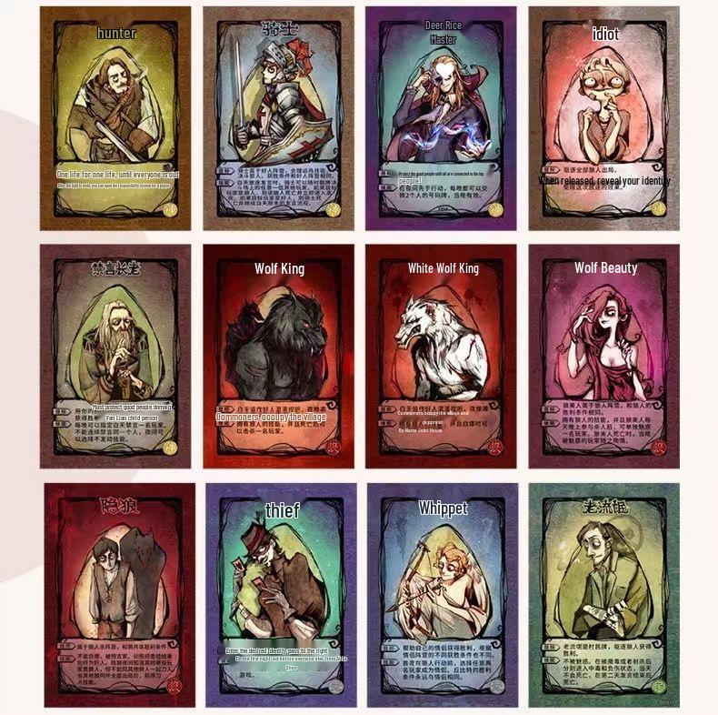 Werewolf Kill Official Waterproof Card Game Set