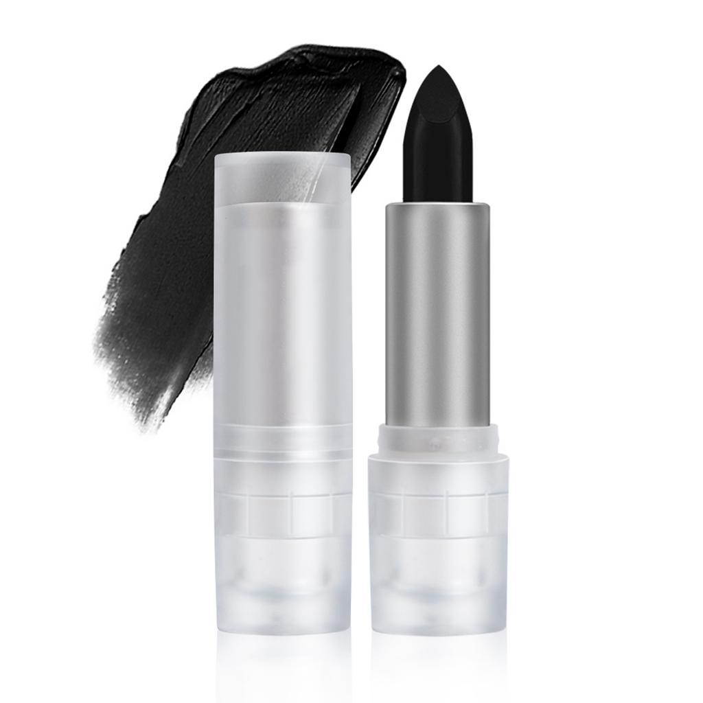 Gothic Matte Lipstick for Women Vampire Makeup Set Long Lasting Waterproof Lip Color Perfect for Halloween Cosplay Festival Party