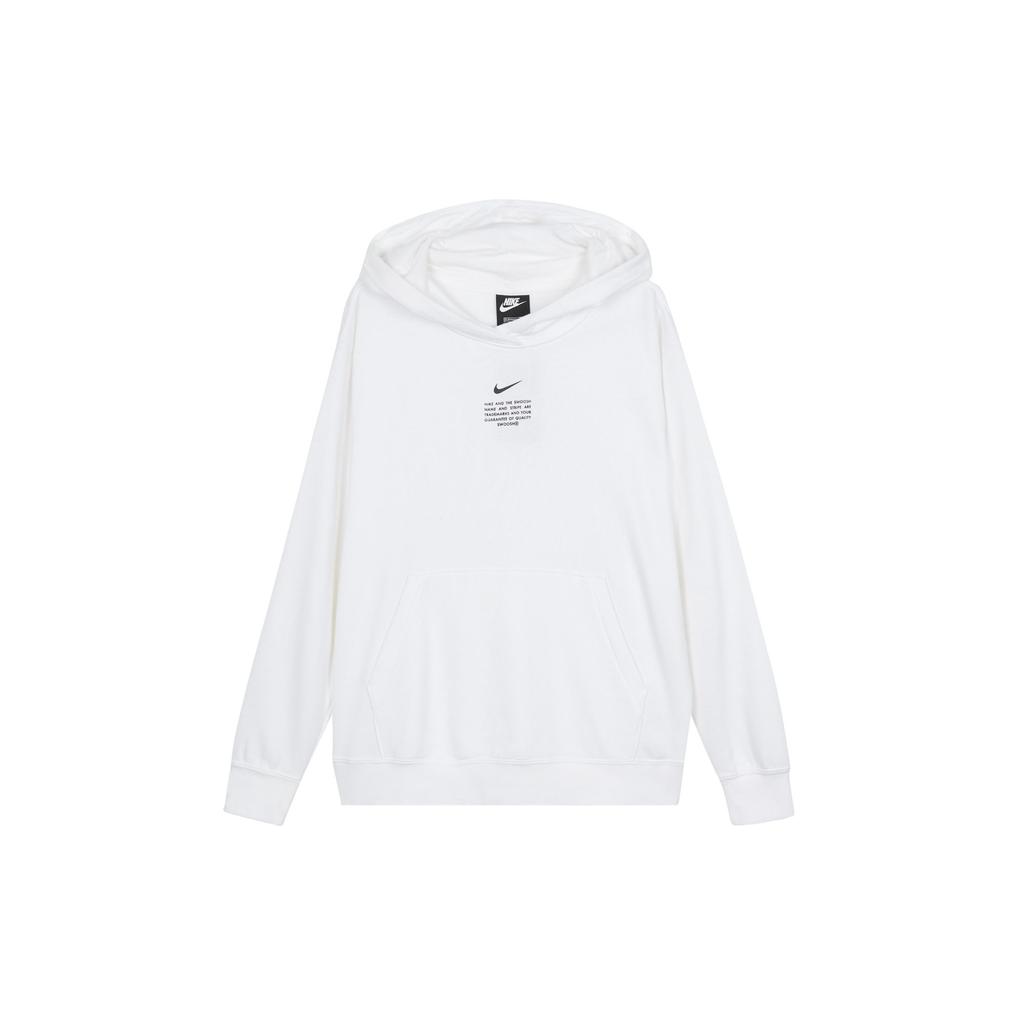 Nike Sweatshirts Women's White Hooded Moderate Regular DJ6948-100