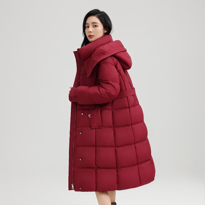 Cotton-padded Clothes Are Fashionable and Versatile, Long Belts Are Simple and Atmospheric, and Women's Jackets Are Warm. Cotton-padded Jackets