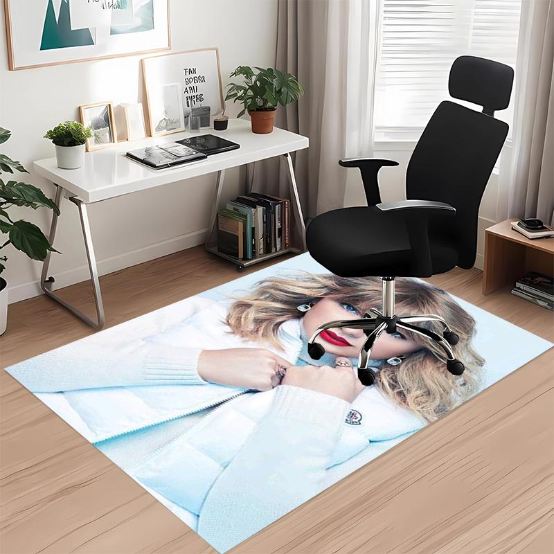Taylor Printed Carpet, for Office Chair Living Room Bedroom Kitchen Room Decor Gifts.