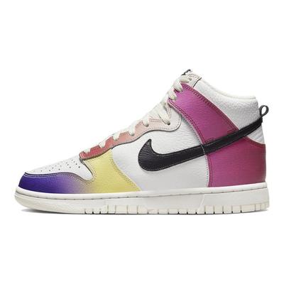 Dunk High Multi-Color Gradient Women Sneakers Summit-White Team-Red Gym-Red FD0802-100