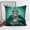 Aurora Aksnes Singer Pillow Case Square Pillow Bedroom Sofa Leisure Comfort Cushion Car Living Room Home Decoration