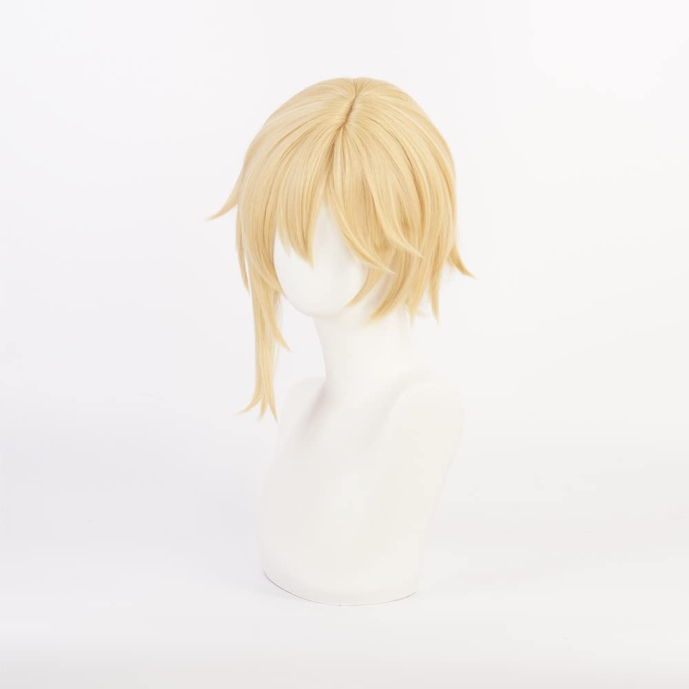 Eileen Ensemble Stars Nazuna Nito Perücke, Hitzebeständig, Cosplay-Perücke, Anime-Perücke, Verkleidungsperücke, Schulfest-Perücke [Inklusive Netz]