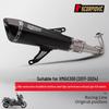 XMAX300 Motorcycle Scooter Full Exhaust Pipe Modification: Stainless Steel Front & Tail Sections with Muffler