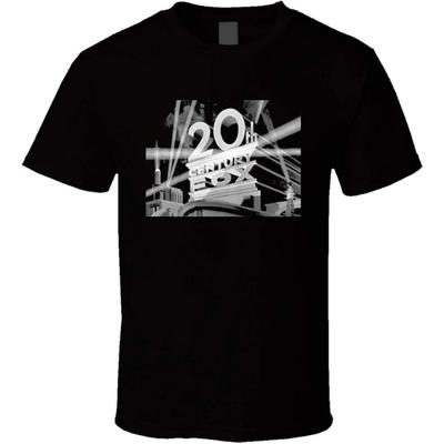 20th Century Fox Retro Spotlight Logo - Cool Retro Film Cinema Classic Short Sleeve Unisex T-Shirt Gift