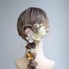 [Lomeri] Artificial Flower Hair Ornament for Coming-of-Age Ceremony, Graduation Ceremony, Furisode Kimono, Wedding, and Traditional Japanese Attire