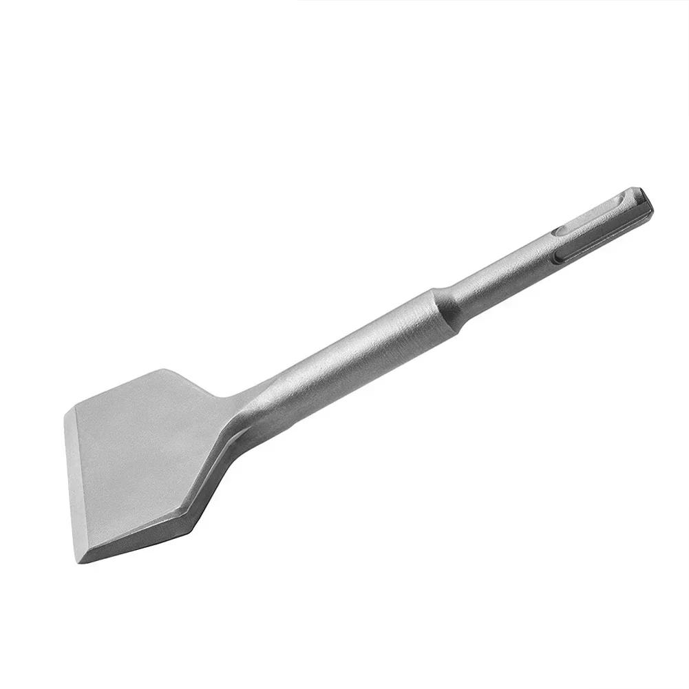 SDS Plus Tile Chisel Cemented Carbide Electric Hammer Chisel Power Tool-Accessories 11 Degree Tile Removal Chisel Scraper Bits
