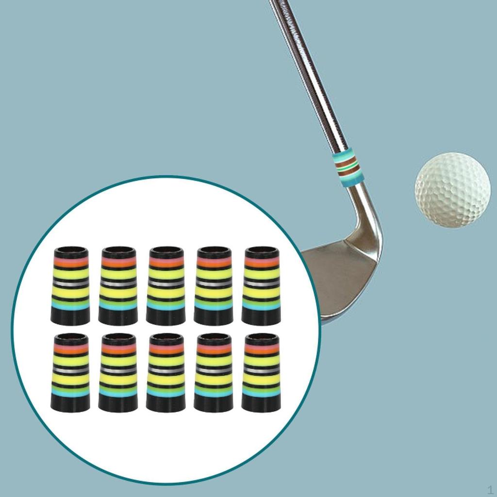 10 Ferulí na golfové žehličky pro kuželovou špičku, velikost klínu .370, náhradní díly