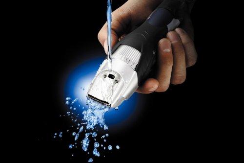 Panasonic Mașină de tuns barba, reîncărcabilă, impermeabilă, lavabilă, pentru bărbați, ER-GB40-W