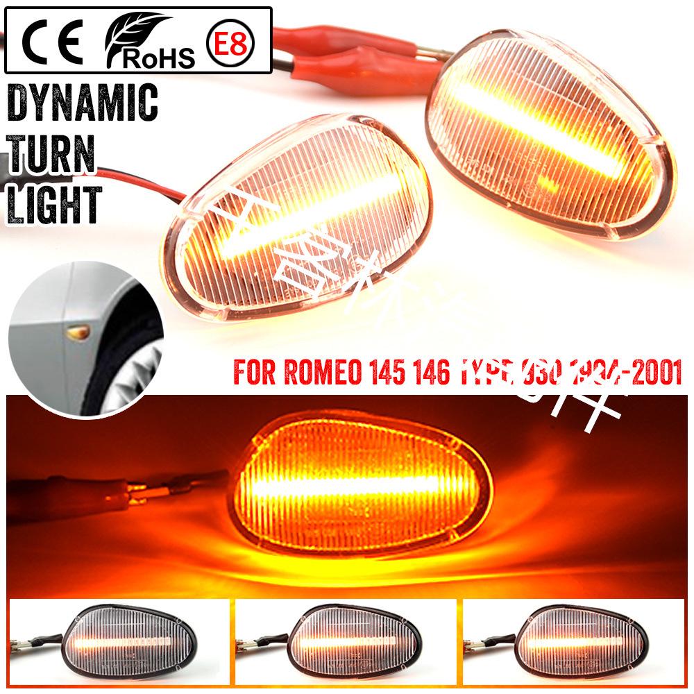 Dynamic Sequential LED Side Turn Signal for Alfa Romeo 145/146