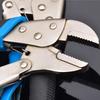 10 Inch Flat-Mouth Pliers, Adjustable Opening Straight-Mouth Clamping Pliers