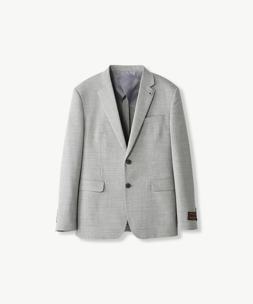 Stco Portugal Paulo Wool Stretch Comfort Suit Jacket Grey (Slim Fit)_Ssjvb71Ssg