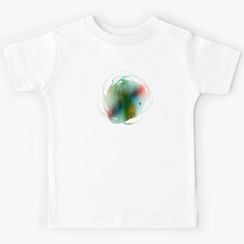 Galaxy whoosh multiverse green Kids T-Shirt 170