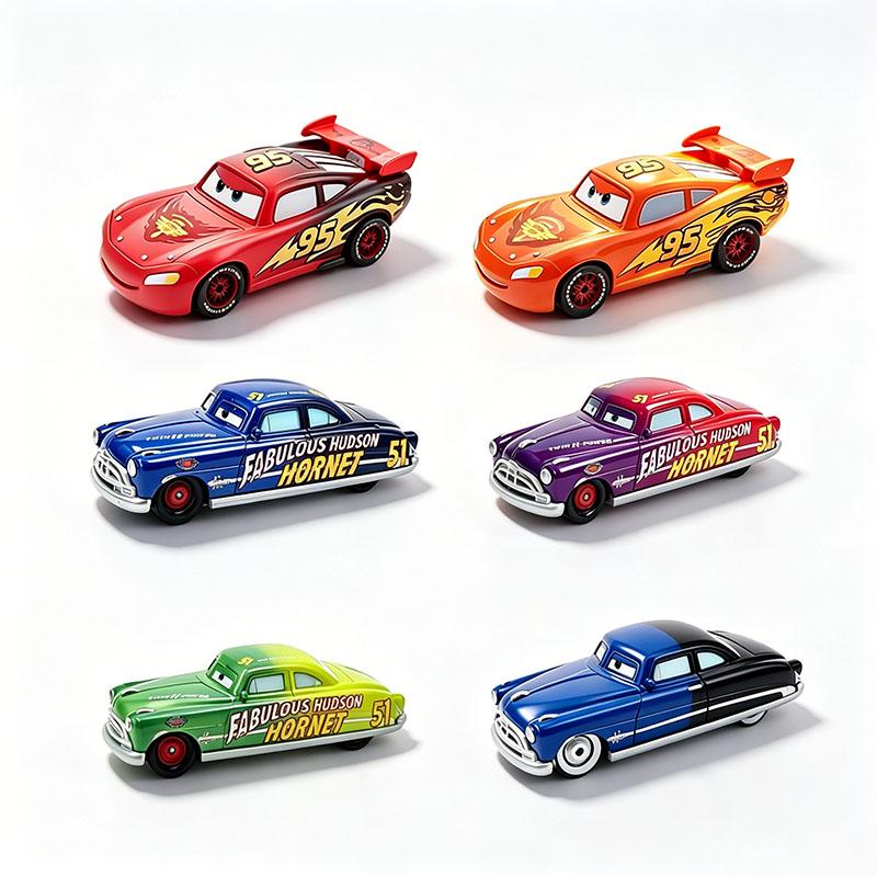 Cars Lightning McQueen Mater Sally Doc Hudson Chick Hicks Ramone Fillmore Diecast Alloy Toy Car Model For Kids Collection Gift