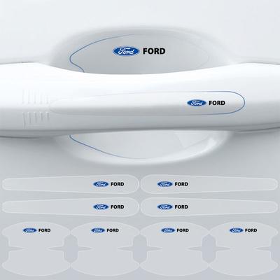 8Pc Transparent Car Door Handle Bowl Anti Scratch Protective Sticker For Focus Mondeo MK1 MK2 MK4 MK3 Fiesta ST Line Kugo Transit Escape Explorer