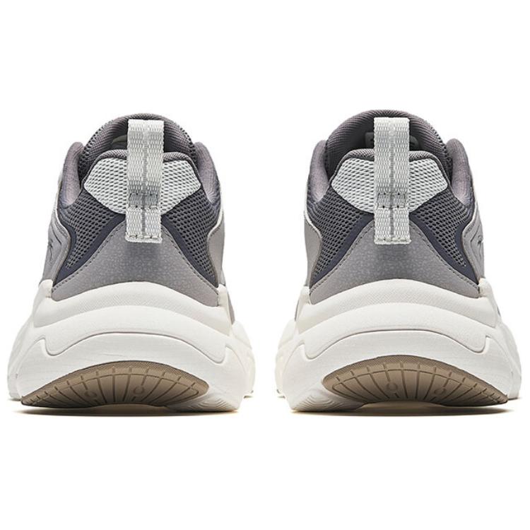 Anta Pulse Comfortable Versatile Slip-Resistant Durable Low-Top Lifestyle Casual Shoes Men Sneaker Gray 112528856-3