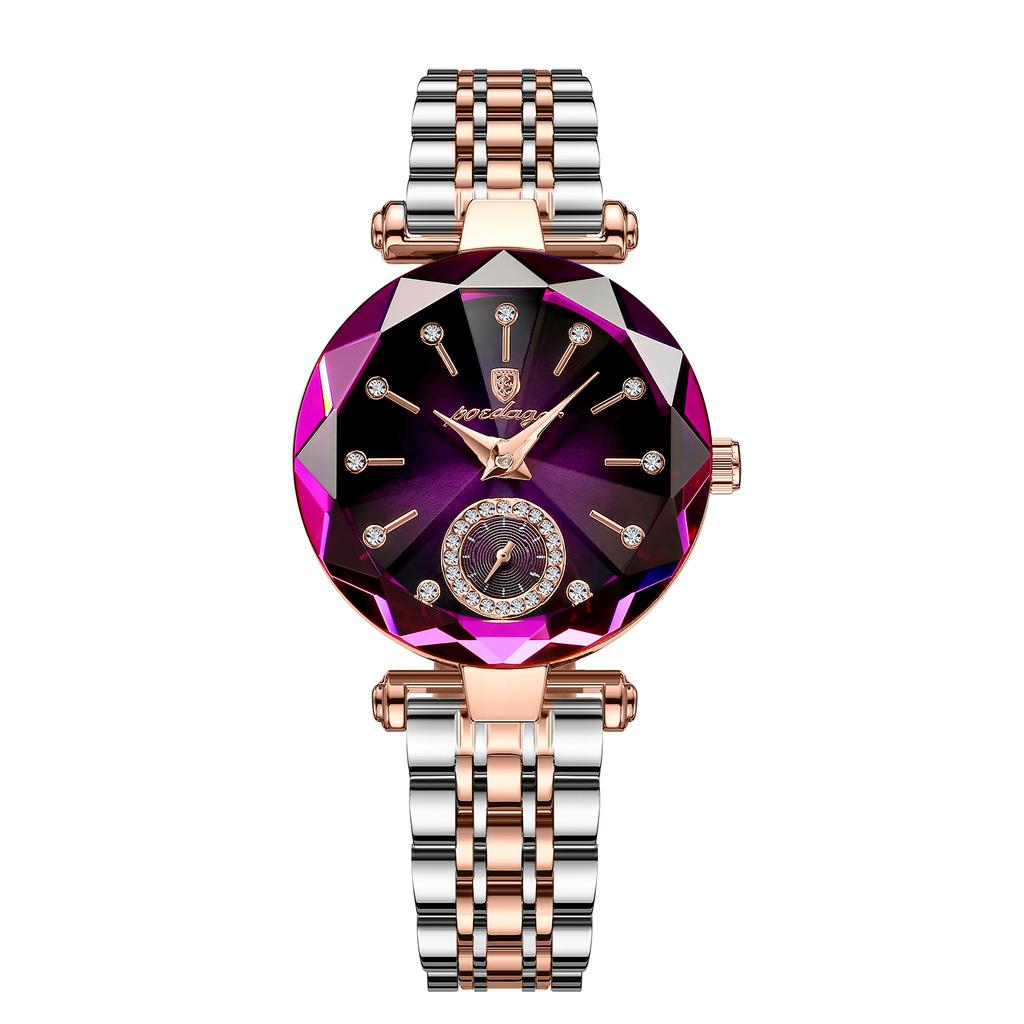 POEDAGAR Elegant Luxury Women's Quartz Watches Waterproof Stainless Steel Watch Casual Fashion Ladies Wristwatch