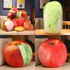 Cartoon Fruit Plush Cushion Pillow For Sofa Office Nap Soft Floral Design Gift For Kids