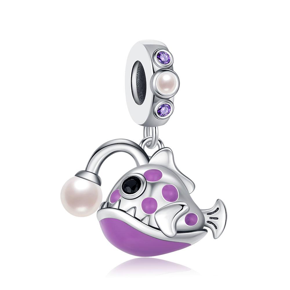 New 925 Silver Cute Cat Dog Charm Heart Pendant Beads Fit Bracelet DIY Women Jewelry Fine Gift