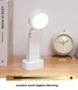 Multi-function Rechargabe Touch Table Lamp Modern Small Tricolor Dimming Desk Light for Living Room Bedroom Study Dormitory