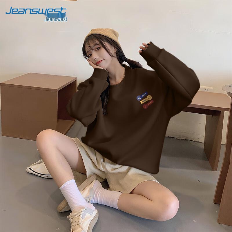 

JEANSWEST Women s American Retro Pullover Sweatshirt 3XL