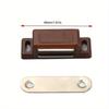 12 stücke Schrank Magnet Riegel Tür Fänge Küche Schrank Kleiderschrank Schrank Schublade Magnetische Näher Wohnmöbel Hardware
