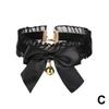 Sexy Cat Ears Headband Lace Bow Choker Plush Bell Hairband Cosplay Masquerade-Party Costume Hair Accessories For Women Girl C5F0