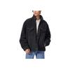 Levis Fw22 Einfarbiges Fleecekragen-Knopf-Jacke Herren Jacke Schwarz A3288-0002
