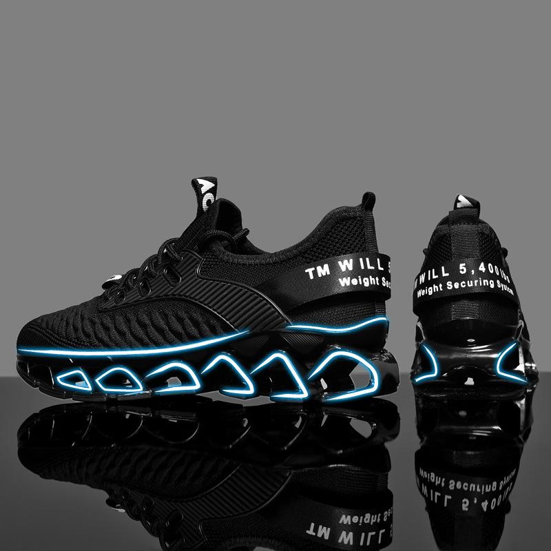 Blade sports men's shoes mesh casual running shoes versatile little white coconut student dad shoes