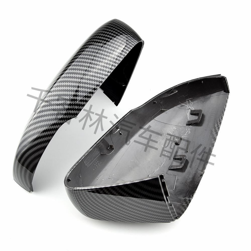 Carbon Fiber Hydrographic Rearview Mirror Cover for Volkswagen POLO MK5 6R 6C