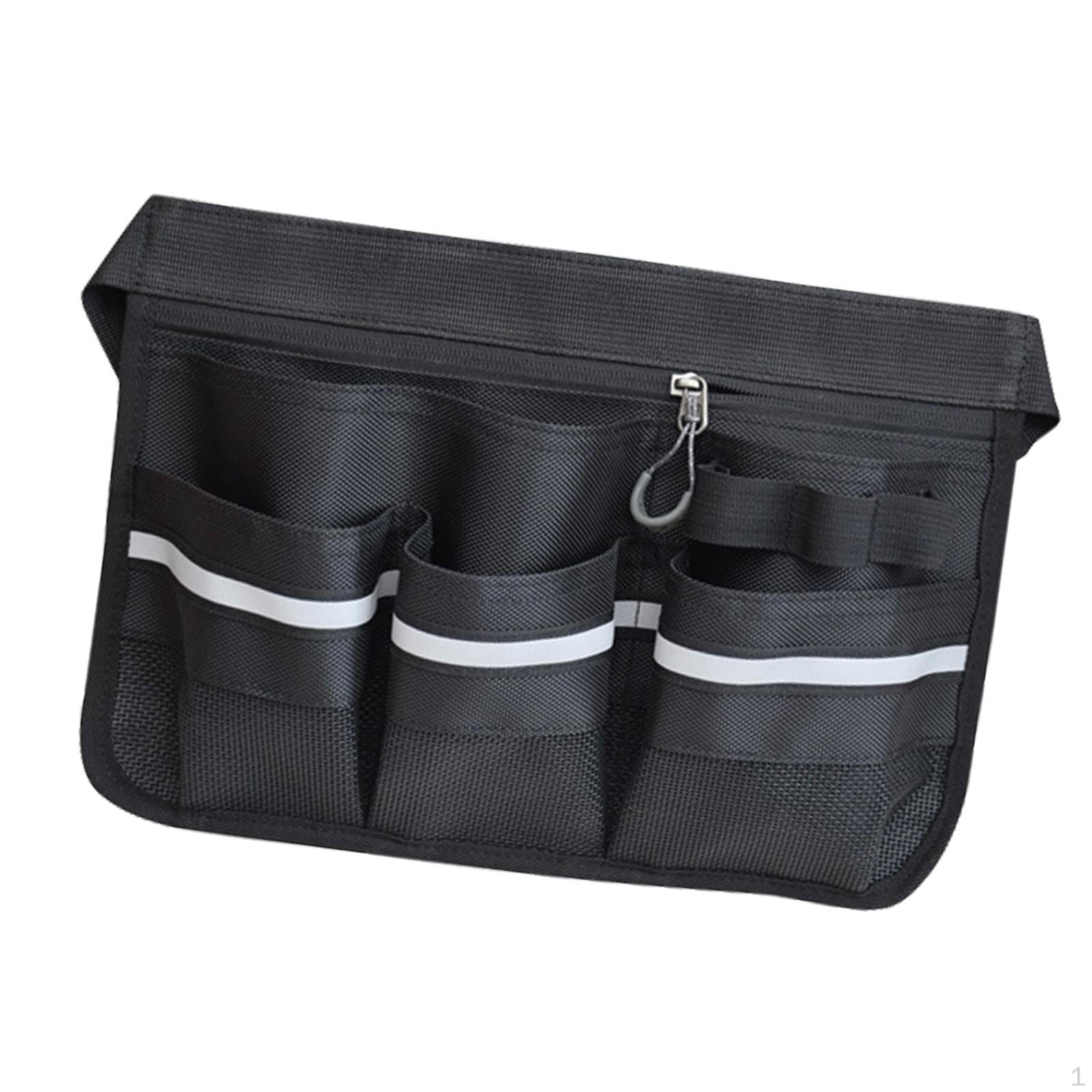 Durable Tool Bag with Multiple Compartments for Professional Use чёрный