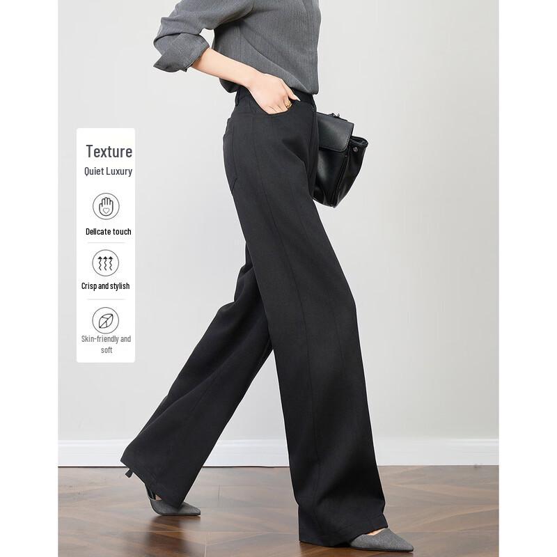 Demana Весна Маленький Размер Облачный Хлопковый Смесовый Топстежок Прямые Повседневные Брюки XL