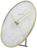 NeXtime Marble Table Table Clock Wall Clock Silent Small 20cm