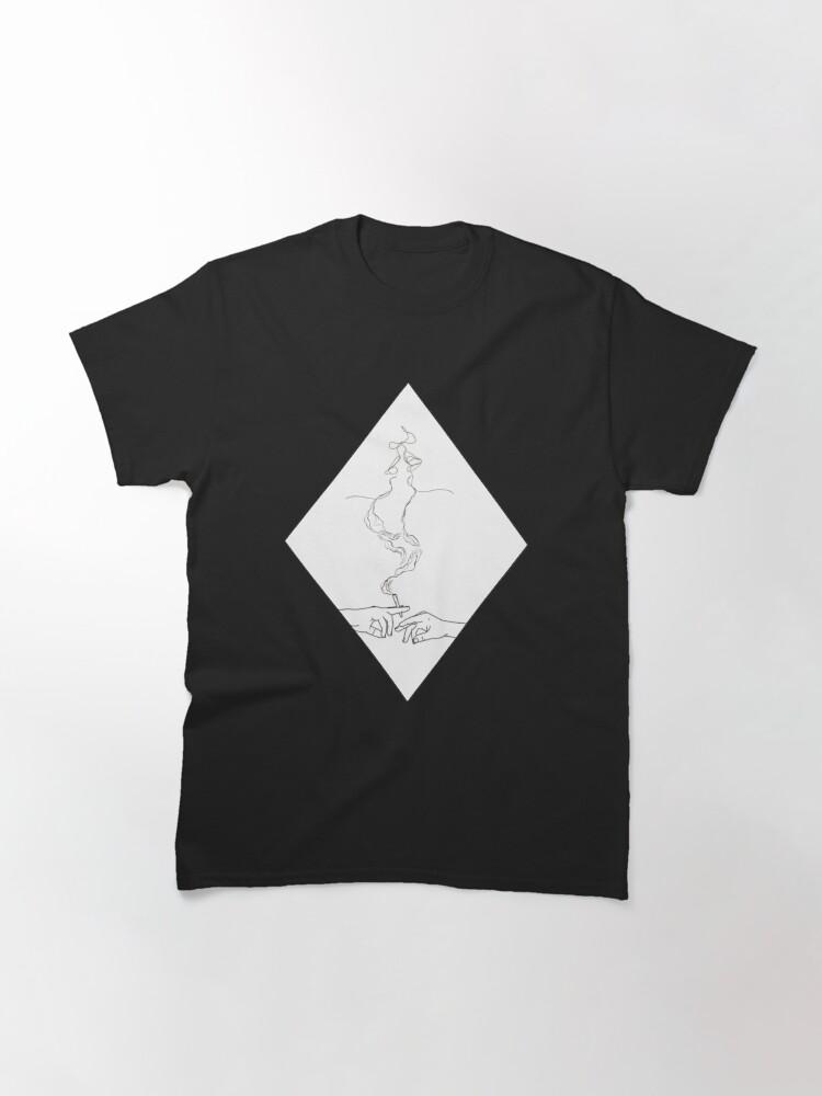 Line art (love and cigarettes) Classic T-Shirt